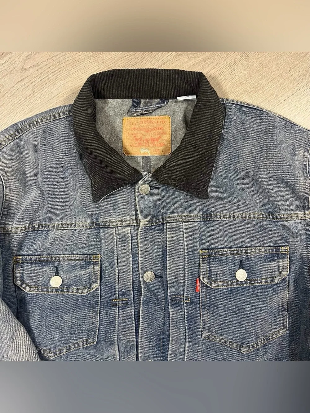 Stussy X Levi Jean Jacket